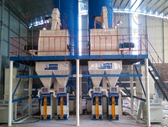 全自动干粉砂浆生产线 v